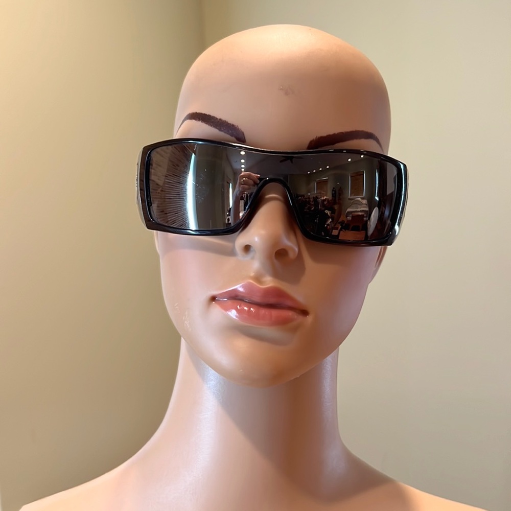 Oakley Vintage Batwolf Reflective Mirror Lens Style Number On Inside Arm Unisex